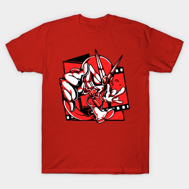 Henshin-A-Go-Go, baby! T-Shirt by fitasartwork